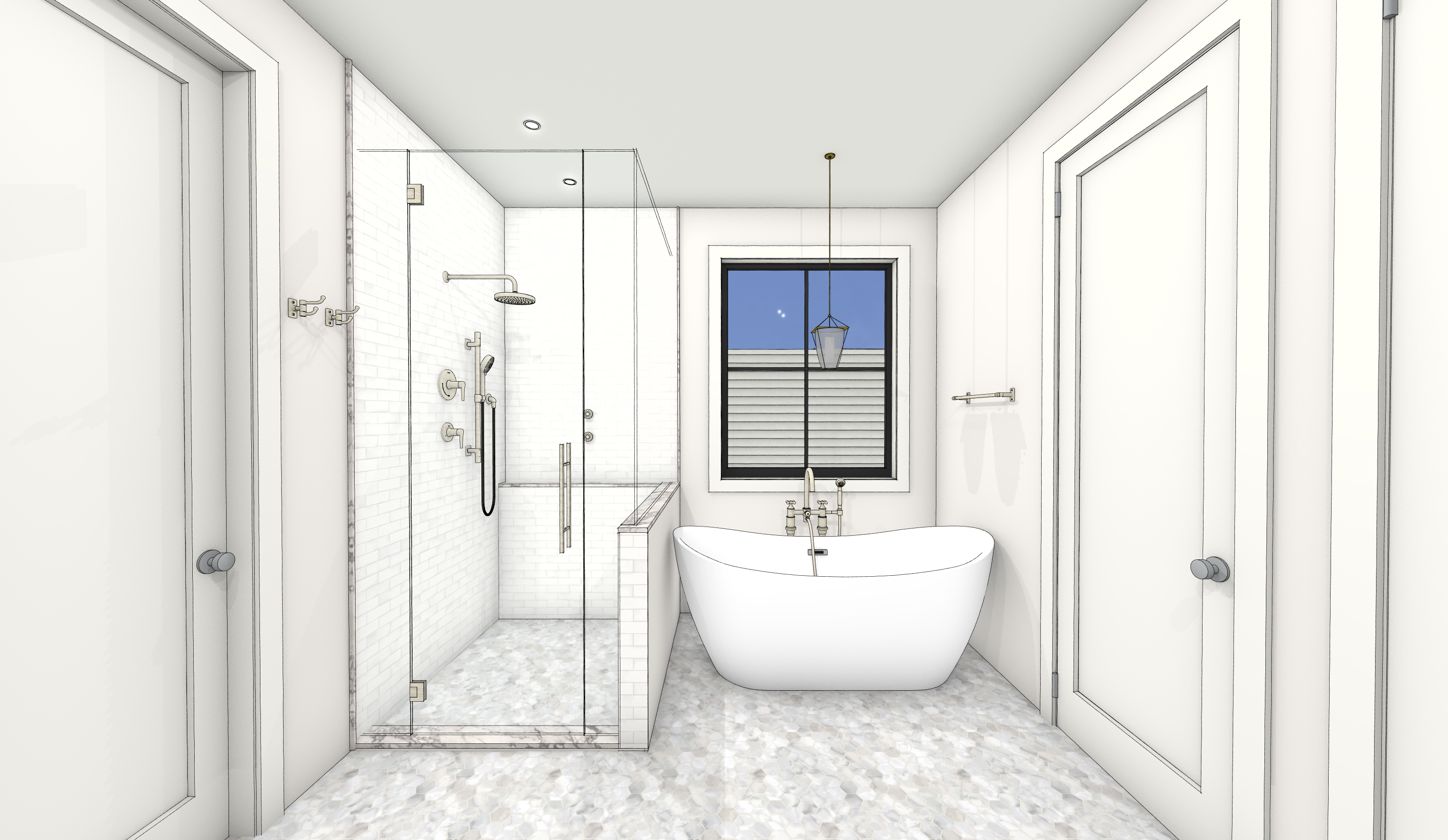 Spa-Inspired Master Bathroom